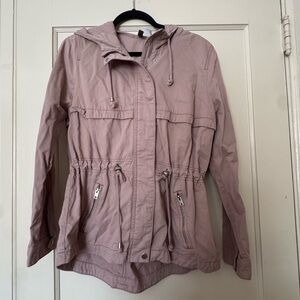 H&M Light Pink Utility Jacket